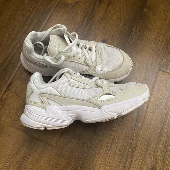 falcon adidas triple white